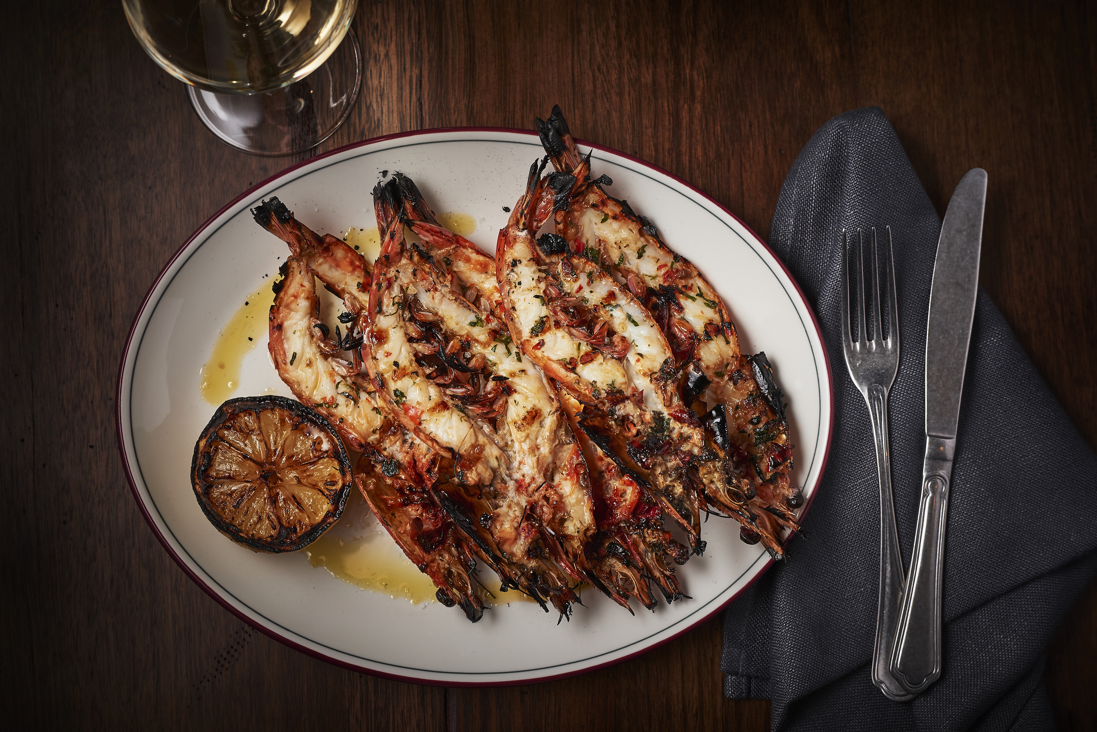 Bbq prawns in sales shell